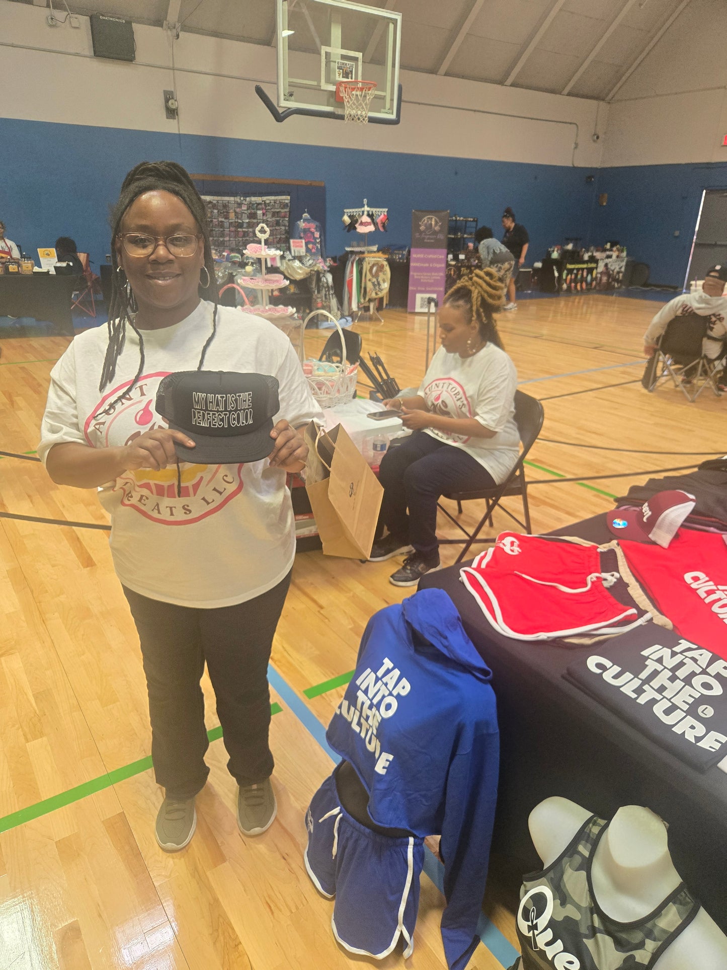 My Hat Is The Perfect Color Snapback Cap