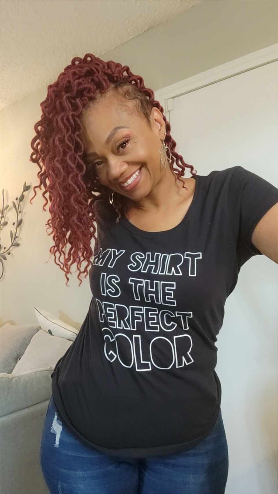 My Shirt is The Perfect Color Women's Tee