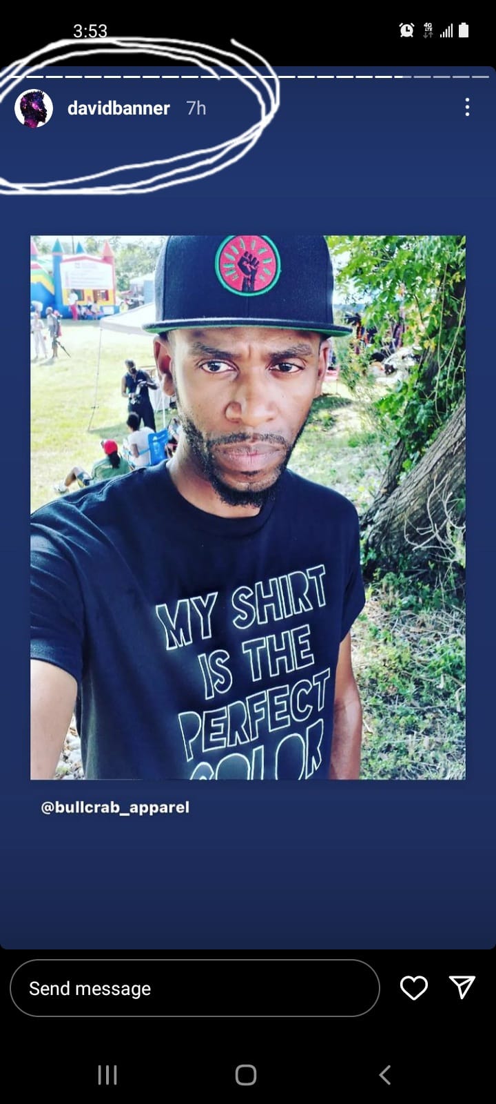 My Shirt Is The Perfect Color Men's Tee
