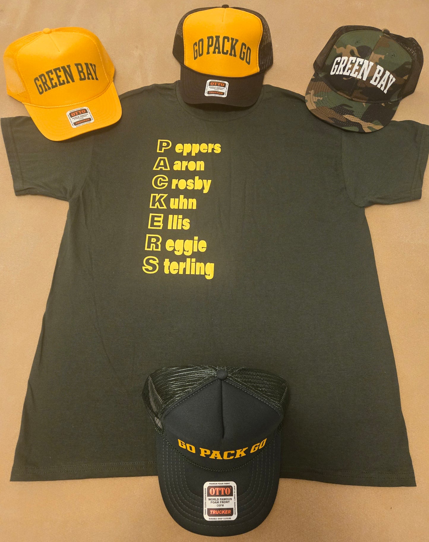 Go Pack Go Trucker
