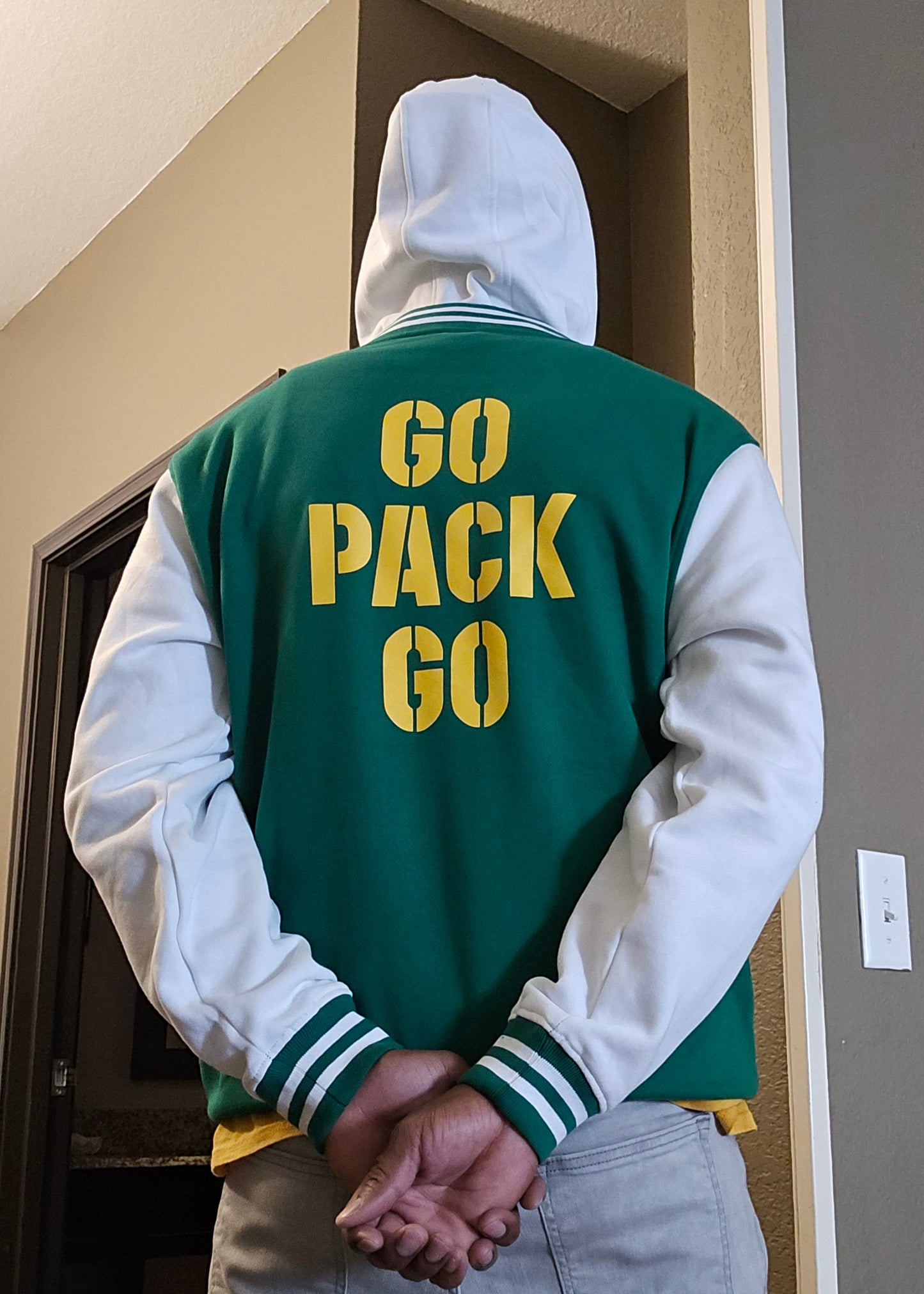 Green Bay Packer Varsity Jacket