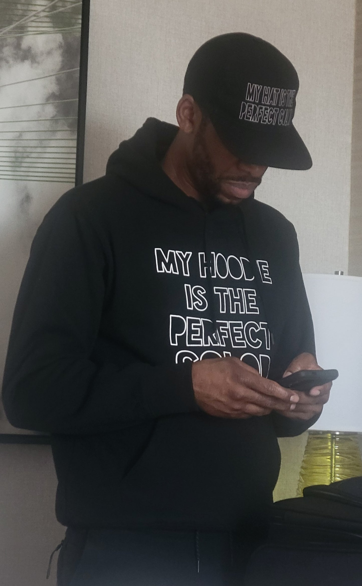 My Hat Is The Perfect Color Snapback Cap