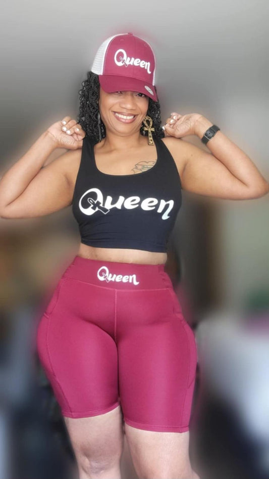 Queen Workout/ Yoga Shorts